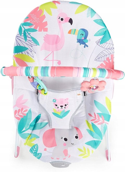 Leżaczek Bright Starts Flamingo Vibes 0m+ Leżaczek Bright Starts Flamingo Vibes 0m+
