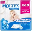 Moltex Premium Comfort Podkłady dla niemowląt do przewijania 60x60cm 60szt.