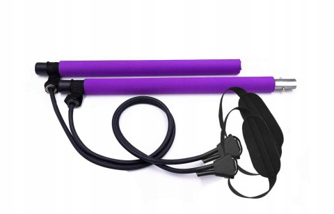 PRZENOŚNY ZESTAW DRĄŻKÓW DO PILATESU Z TAŚMĄ OPOROWĄ REGULOWANY DO DOMOWEGO PRZENOŚNY ZESTAW DRĄŻKÓW DO PILATESU Z TAŚMĄ OPOROWĄ REGULOWANY DO DOMOWEGO