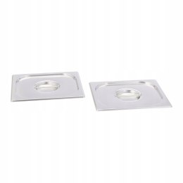 Pokrywki do pojemnika GN 1/2 AmazonCommercial stal