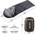 Śpiwór SONGMICS trekkingowy całoroczny ciepły 0-25°C