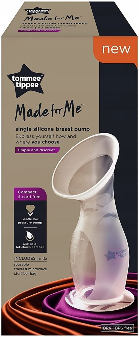 Tommee Tippee Laktator ręczny silikonowy Tommee Tippee Laktator ręczny silikonowy