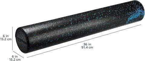 Amazon Basics Okrągły wałek z pianki o wysokiej gęstości 90 cm Amazon Basics Okrągły wałek z pianki o wysokiej gęstości 90 cm
