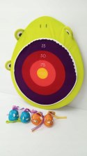 Gra zręcznościowa dziecięca B. Toys Hungry Toss Frog Toy Kids Dart