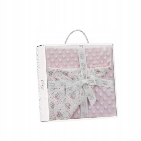 Interbaby Kocyk dziecięcy Disney Minnie Mouse różowy 80x110cm Interbaby Kocyk dziecięcy Disney Minnie Mouse różowy 80x110cm