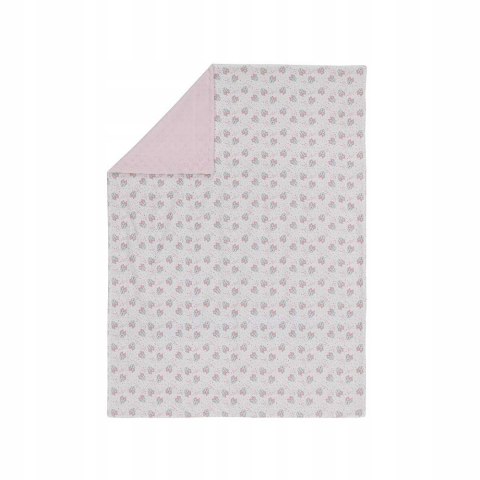 Interbaby Kocyk dziecięcy Disney Minnie Mouse różowy 80x110cm Interbaby Kocyk dziecięcy Disney Minnie Mouse różowy 80x110cm