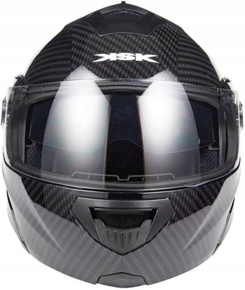 Kask motocyklowy modułowy KSK DS Warrior Z czarny Kask motocyklowy modułowy KSK DS Warrior Z czarny