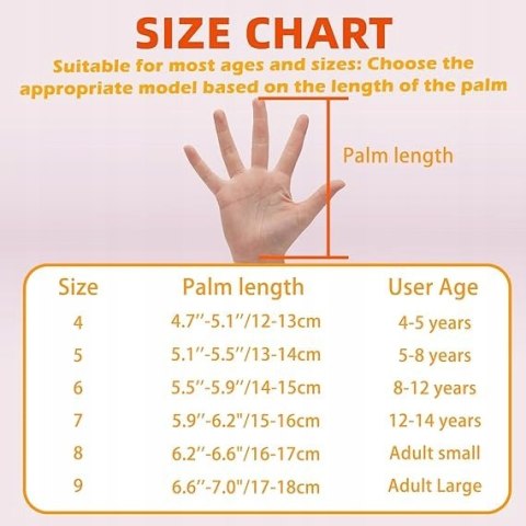 Rękawice bramkarskie Sportout r. 7