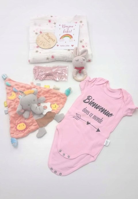 Zestaw upominkowy na narodziny dziecka Wyprawka baby shower Pudełko Zestaw upominkowy na narodziny dziecka Wyprawka baby shower Pudełko