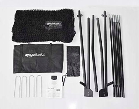 Amazon Basics Przenośna siatka bramka treningowa do golfa Amazon Basics Przenośna siatka bramka treningowa do golfa