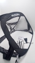 BRAMKA PIŁKARSKA PRZENOŚNA HUDORA POP-UP 120x80 CM CZARNA