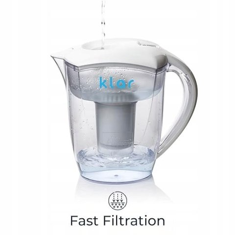 Dzbanek filtrujący Klar Water Go 3,5 l bezbarwny Dzbanek filtrujący Klar Water Go 3,5 l bezbarwny
