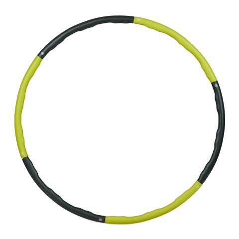 Hula hop z wypustkami Relaxdays 98 cm szary