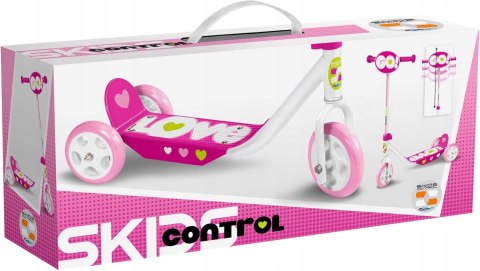 Hulajnoga Trójkołowa Stamp SKIDS Control Różowy JS123004 Hulajnoga Trójkołowa Stamp SKIDS Control Różowy JS123004