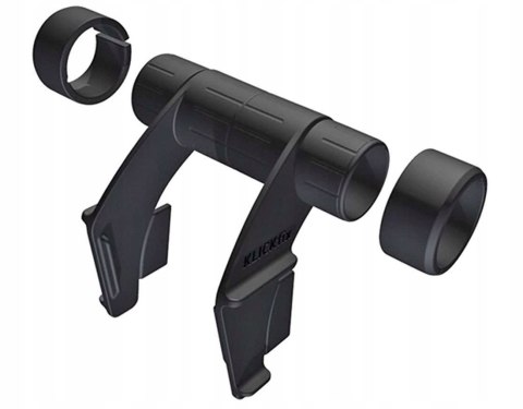 KLICKFix Uchwyt adaptera Multiclip do roweru czarny jeden rozmiar KLICKFix Uchwyt adaptera Multiclip do roweru czarny jeden rozmiar
