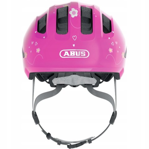 Kask dziecięcy Abus SMILEY 3.0 pink butterfly S 45-50 cm Kask dziecięcy Abus SMILEY 3.0 pink butterfly S 45-50 cm