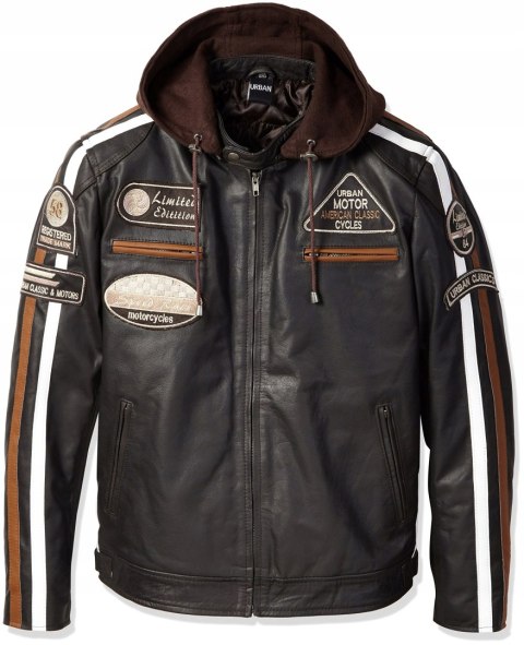 Kurtka skórzana UR-29 58 Leather męska XXL Kurtka skórzana UR-29 58 Leather męska XXL