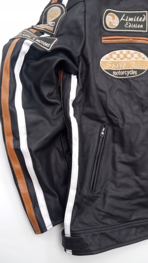 Kurtka skórzana UR-29 58 Leather męska XXL Kurtka skórzana UR-29 58 Leather męska XXL