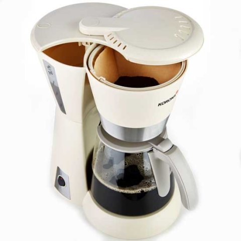 Przelewowy ekspres do kawy KORONA 10205 1,25L kremowy Przelewowy ekspres do kawy KORONA 10205 1,25L kremowy
