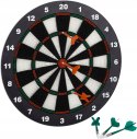 Relaxdays Tarcza do darta 42cm Softdart 6x Rzutki