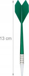 Relaxdays Tarcza do darta 42cm Softdart 6x Rzutki