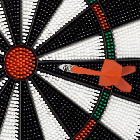 Relaxdays Tarcza do darta 42cm Softdart 6x Rzutki Relaxdays Tarcza do darta 42cm Softdart 6x Rzutki