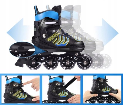 WeSkate łyżworolki dla dzieci młodzieży 39-42 WeSkate łyżworolki dla dzieci młodzieży 39-42