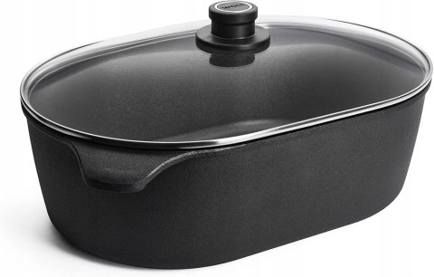 Woll Nowo Titanium Jumbo Naczynie do pieczenia ze szklaną pokrywką 40x27cm