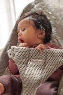 BabyBjorn Bliss Leżaczek z siateczki Grey Beige