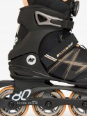 Damskie rolki rekreacyjne K2 Alexis 80 BOA czarno-pomaranczowe 37