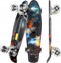 Deskorolka fiszka dla dzieci WeSkate świecące koła