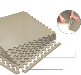 Ediesi Mata ochronna do ćwiczeń Puzzle 18szt.