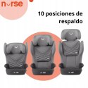 Fotelik Nurse Spring iSize, 100-150 cm, 4-12 lat, Isofix