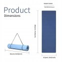 Good Nite Yoga Mat Exercise Fitness 6mm Mat Extra Thick Non-Slip Training M