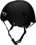 Kask dziecięcy MoMi Mimi 48-55 cm czarny matowy