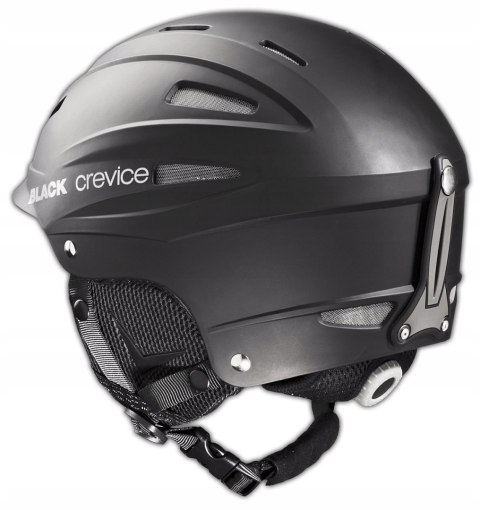 Kask narciarski Black Crevice M 57-59 cm czarny Kask narciarski Black Crevice M 57-59 cm czarny