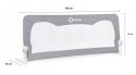 Lionelo Hanna Bed Safety Guard 66x150 cm - Grey