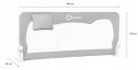 Lionelo Hanna Bed Safety Guard 66x150 cm - Grey