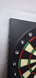 MEJASG Elektroniczna Tarcza do Darta z Ekranem LCD 1-8 graczy 34 gry
