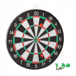 Relaxdays Tarcza do darta X2, 43 cm