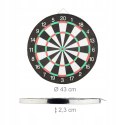Relaxdays Tarcza do darta X2, 43 cm