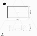 Stół do tenisa stołowego Joola Table Aluterna