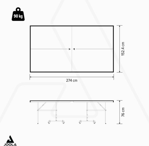 Stół do tenisa stołowego Joola Table Aluterna Stół do tenisa stołowego Joola Table Aluterna