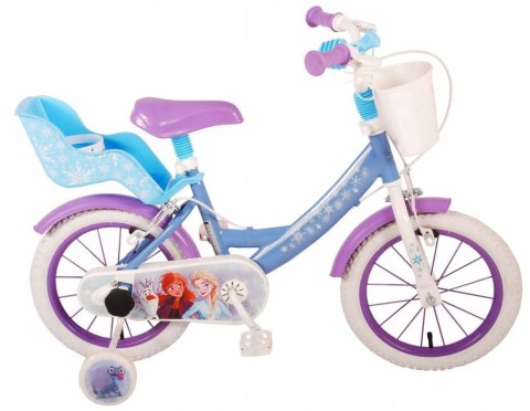 Volare Babies Rower dziewczęcy 14-calowy Piękny! Disney Kraina Lodu Volare Babies Rower dziewczęcy 14-calowy Piękny! Disney Kraina Lodu