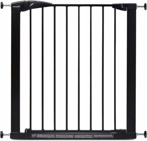 BARIERKA BRAMKA ROZPOROWA SCHODY DRZWI MUNCHKIN MAXI SECURE 76-82 CM CZARNA