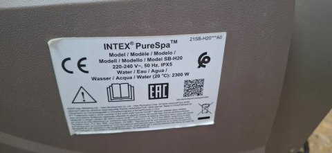 Basen z hydromasażem nadmuchiwany okrągły Intex Pure Spa Sahara 6 miejsc Basen z hydromasażem nadmuchiwany okrągły Intex Pure Spa Sahara 6 miejsc