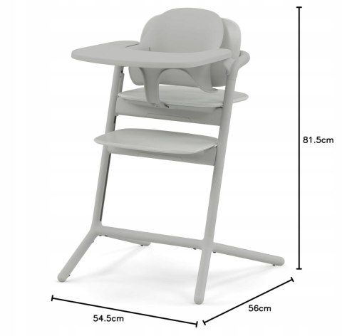 Cybex Lemo Krzesełko do Karmienia 3w1 Suede Grey Cybex Lemo Krzesełko do Karmienia 3w1 Suede Grey