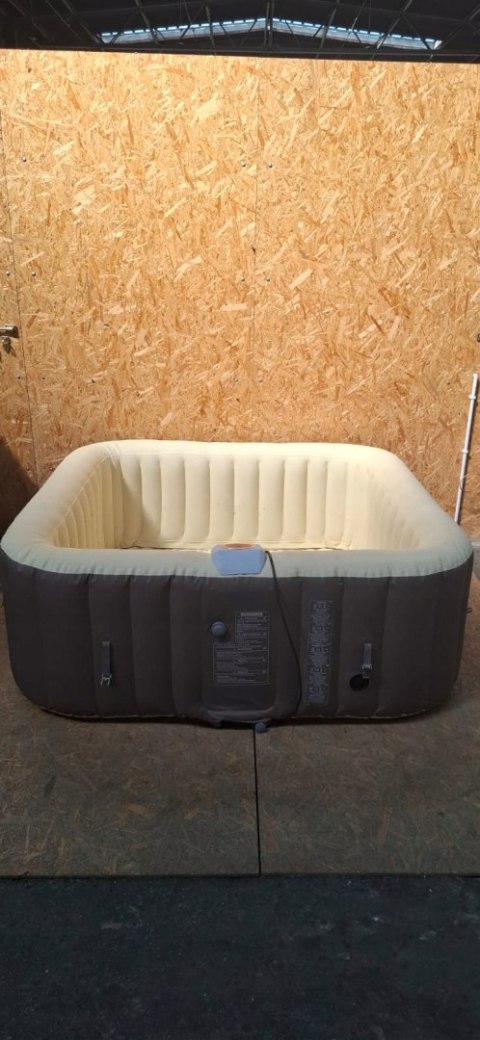 EASE.ZONE 7150015 Basen Jacuzzi Spa Pool3 z hydromasażem Kwadrat 185X185X65 EASE.ZONE 7150015 Basen Jacuzzi Spa Pool3 z hydromasażem Kwadrat 185X185X65