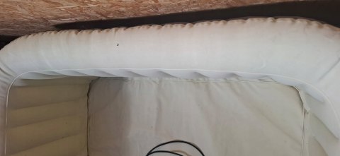 EASE.ZONE 7150015 Basen Jacuzzi Spa Pool3 z hydromasażem Kwadrat 185X185X65 EASE.ZONE 7150015 Basen Jacuzzi Spa Pool3 z hydromasażem Kwadrat 185X185X65