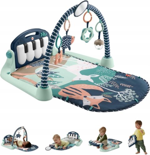 Fisher-Price mata edukacyjna z pianinkiem HKX37 Lis Fisher-Price mata edukacyjna z pianinkiem HKX37 Lis